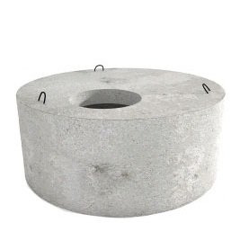 Бетонные кольца с крышкой (плитой перекрытия) для колодца КСП